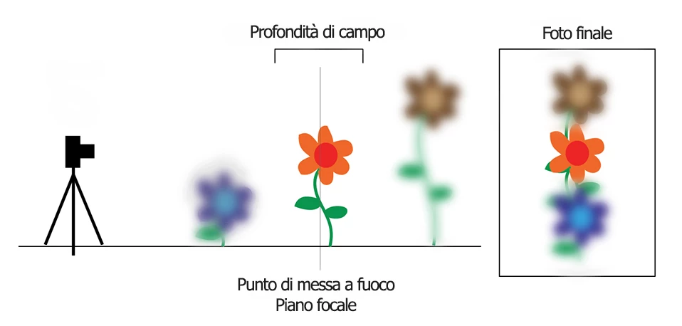 profondità di campo la messa a fuoco