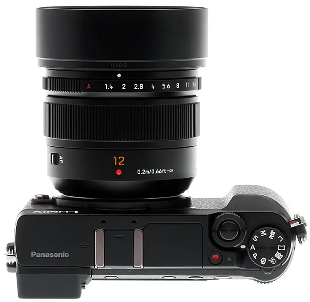 Panasonic Leica Summilux 12mm F1.4