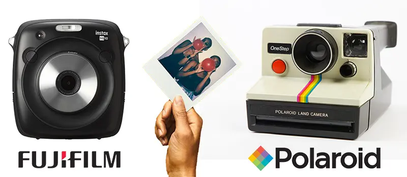 Polaroid fa causa a Fujifilm per il formato quadrato