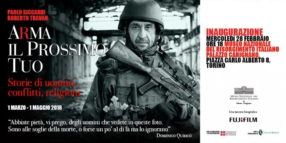 “Arma il prossimo tuo”: storie di uomini, guerre e religioni.
