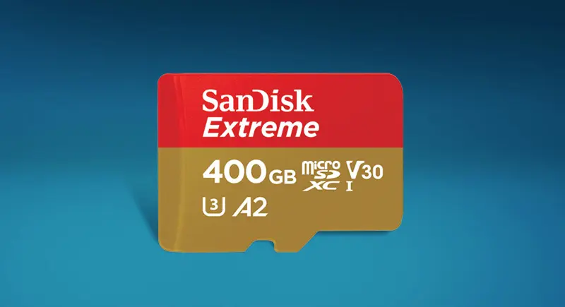 SanDisk Extreme 400GB è la memoria microSD UHS-I più veloce al mondo