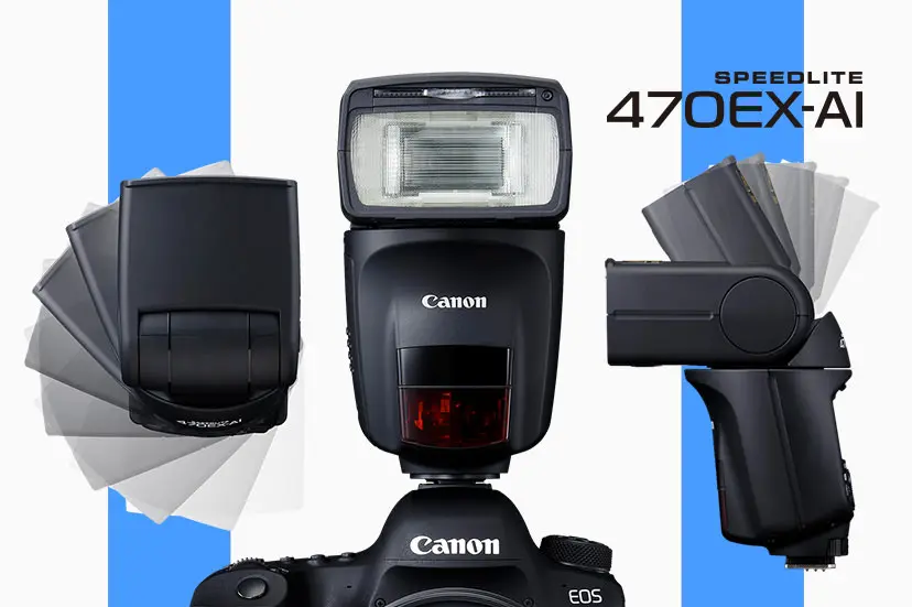 Canon Speedlite 470EX-AI: il nuovo flash con testa motorizzata