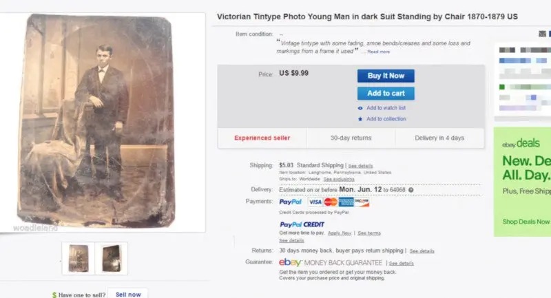 Acquista una vecchia foto su ebay per 10 dollari e scopre che vale 2 milioni