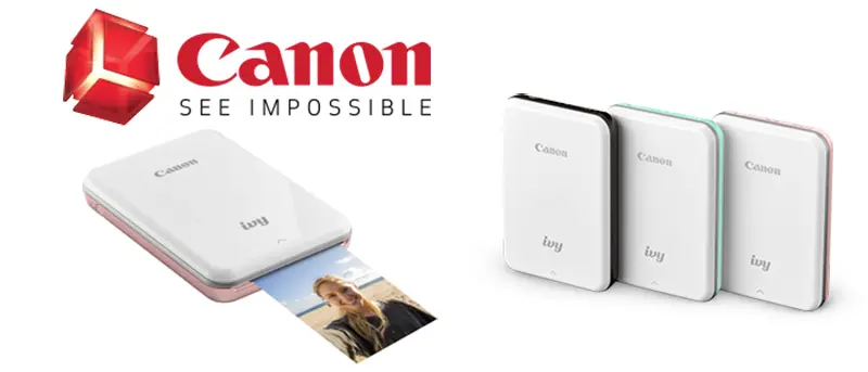 Presentata la Canon IVY: la mini stampante wireless ricaricabile