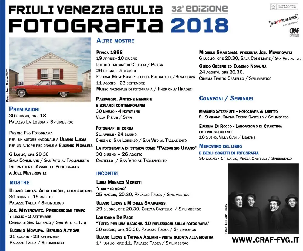 Friuli Venezia Giulia fotografia 2018