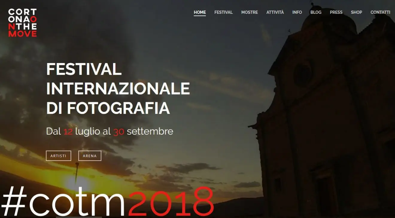 Cortona on the move 2018. Al via il festival internazionale della fotografia