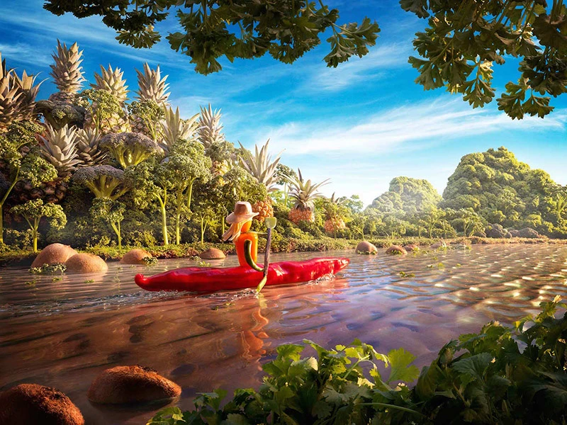 food art foodscapes carl warner 3