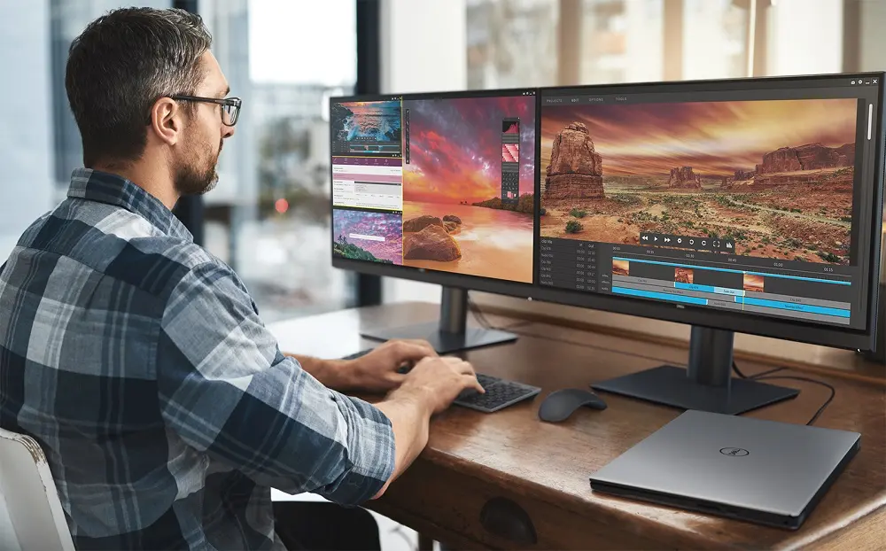 Dell UltraSharp 27: monitor 4K con porte thunderbolt e colorimetro integrato