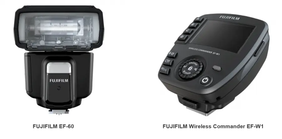 Fujifilm presenta il flash EF-60 e il trigger wireless EF-W1