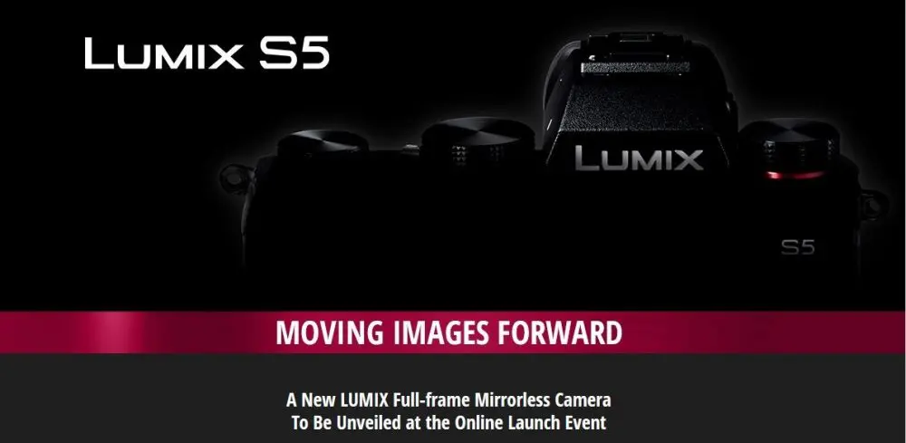 Lumix S5: la mirrorless full frame di Panasonic è in arrivo il 2 Settembre