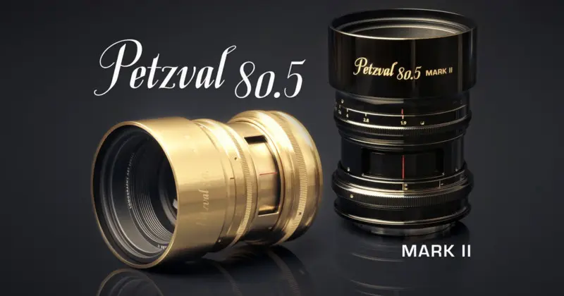 Lomography svela l'obiettivo Petzval 80.5 mm f/1.9 MKII