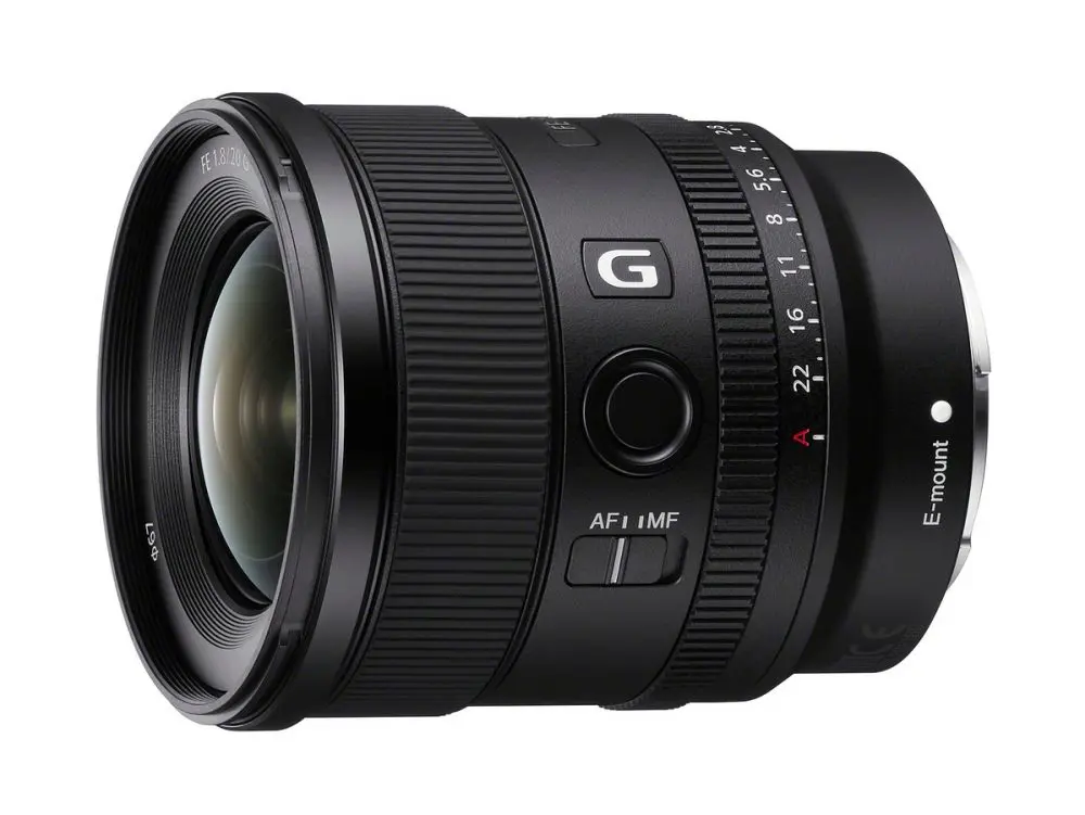 Sony FE 20mm F1.8 G: il nuovo super grandangolo per mirrorless Sony