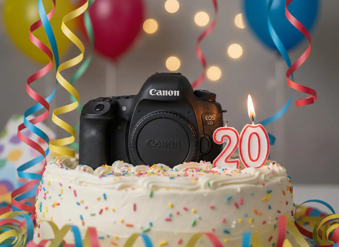 Canon EOS 5 Series: 20 anni di innovazione e magia fotografica