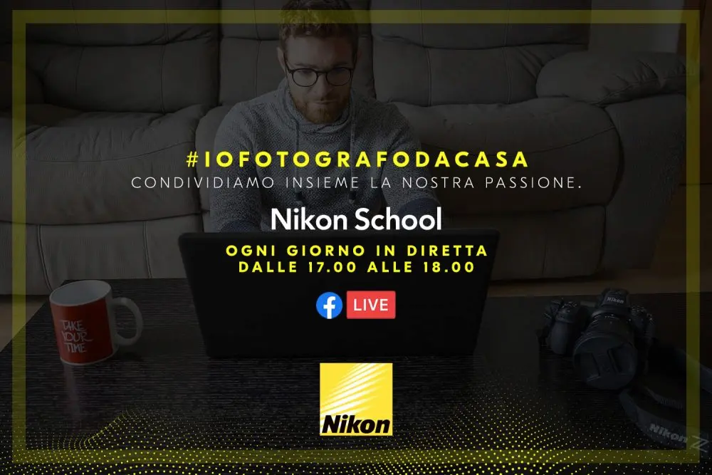 #iofotografodacasa: Nikon lancia contest e webinar per alleviarci la quarantena