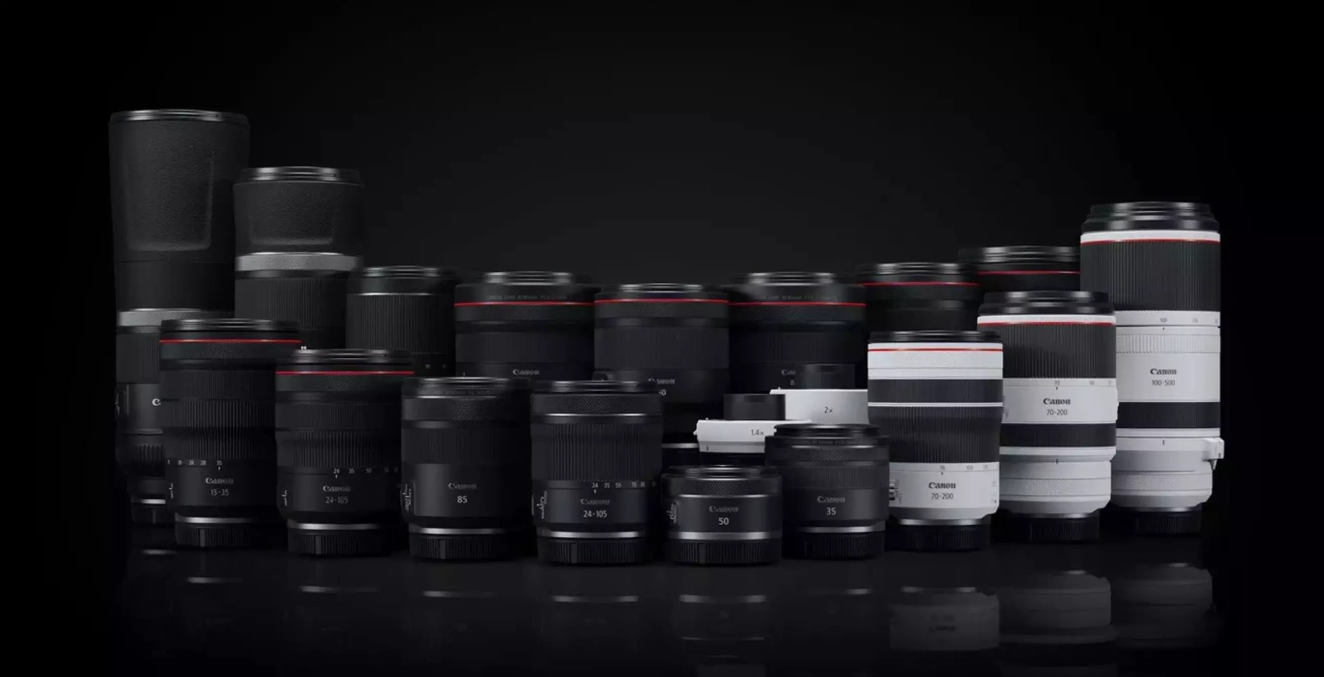 Canon prevede di rilasciare 32 nuove lenti RF nei prossimi 4 anni