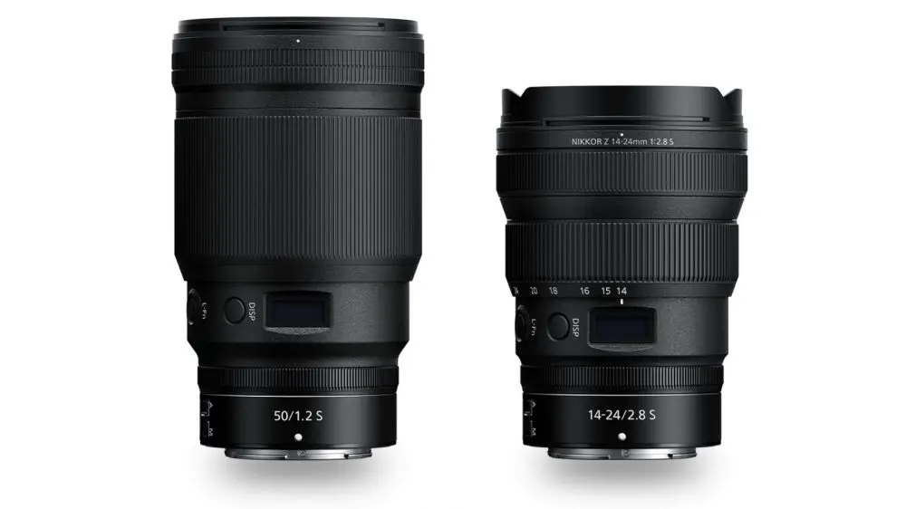 Svelati i Nikkor 14-24mm F2.8 S e 50mm F1.2 S per Nikon con attacco Z.