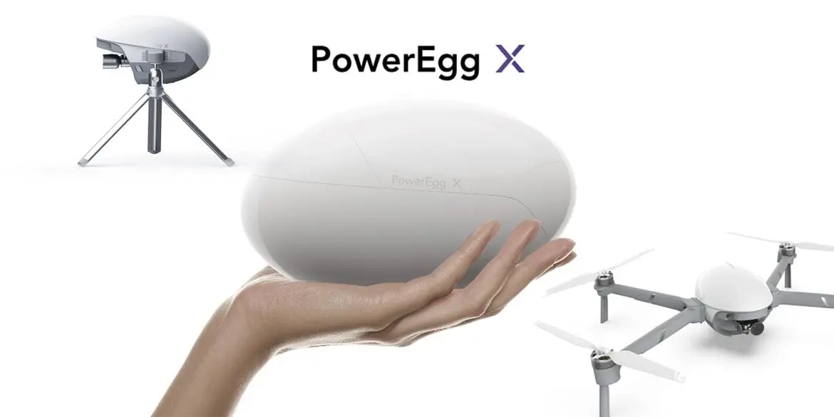 PowerEgg X: il drone a forma di uovo che si trasforma in una videocamera