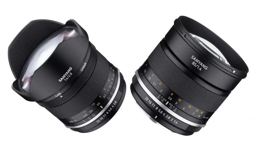 Samyang presenta i nuovi obiettivi 14mm f/2.8 II e 85mm f/1.4 II