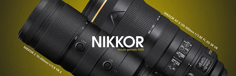 Nuovi teleobiettivi Nikon professionali per reflex e mirrorless serie "Z"