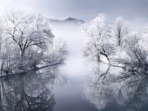 L'inverno e i suoi racconti. Fotografie di Kilian Schönberger
