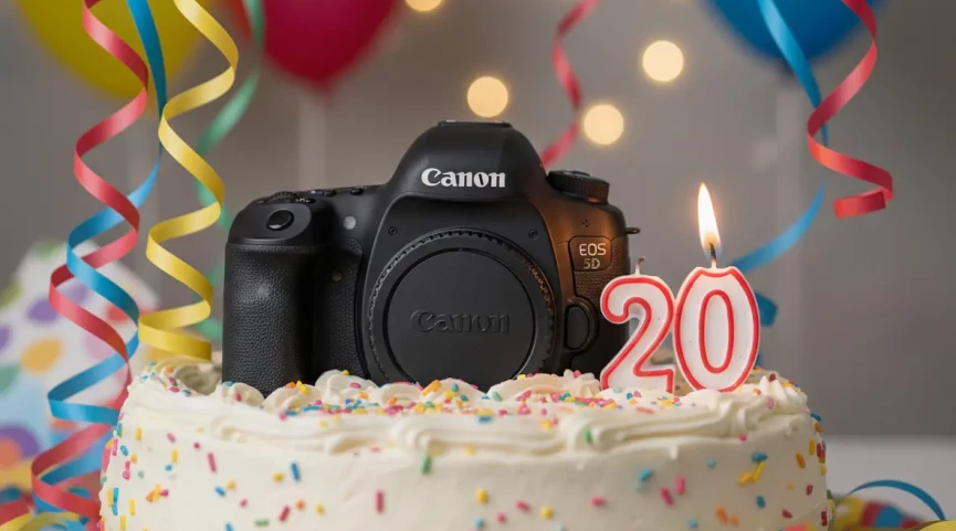 Canon EOS 5 Series: 20 anni di innovazione e magia fotografica